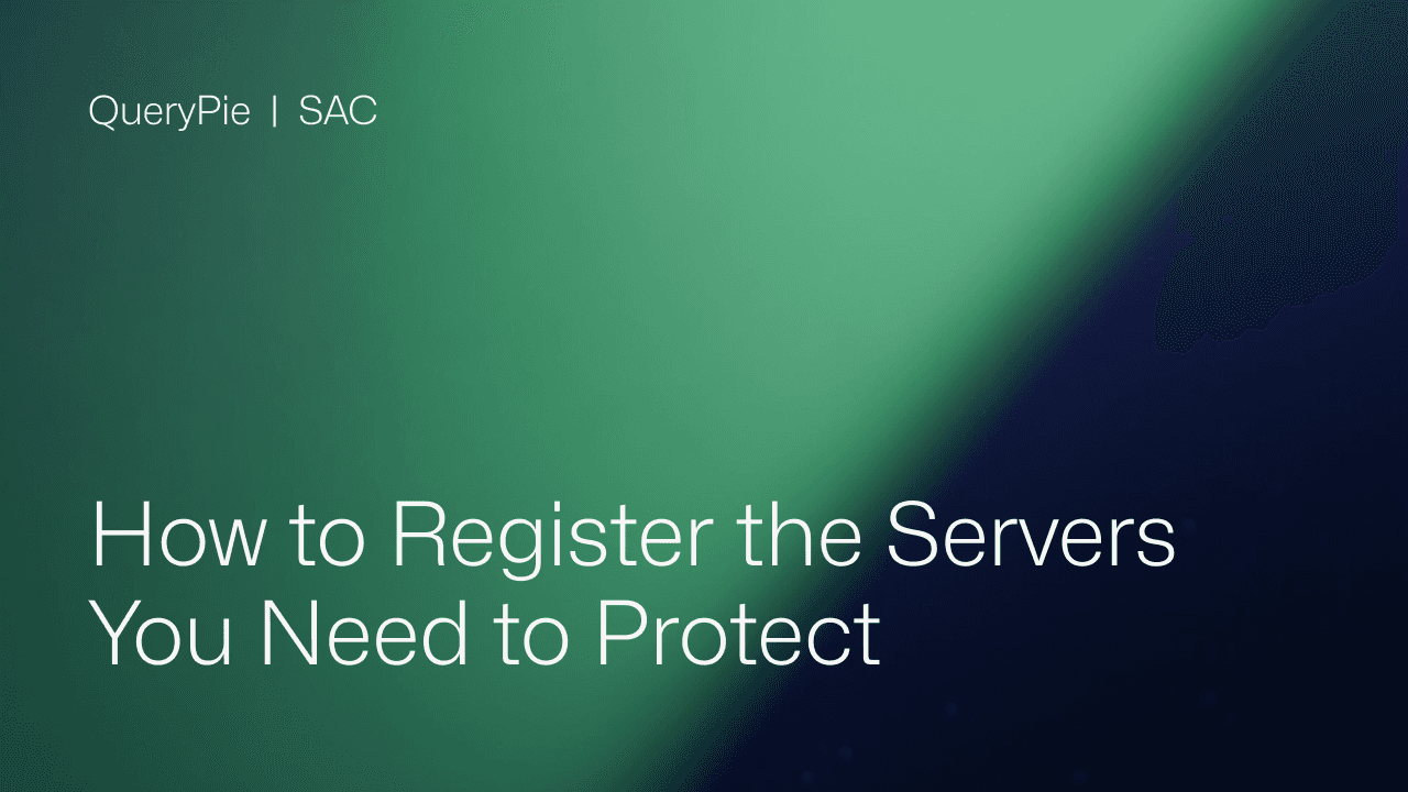 How to Register the Servers You Need to Protect