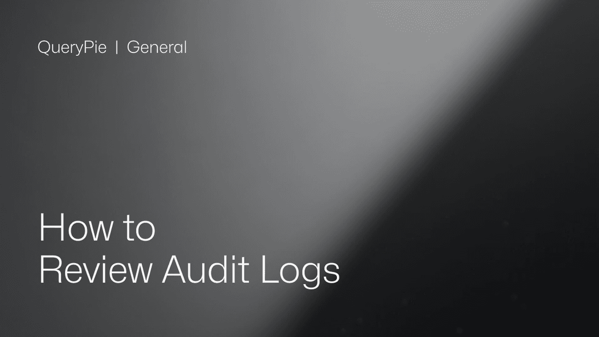 How to Review Audit Logs