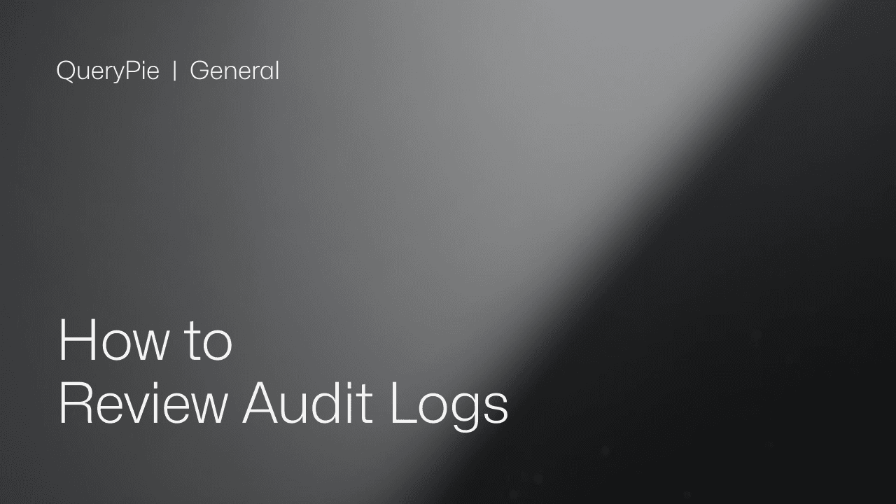 How to Review Audit Logs